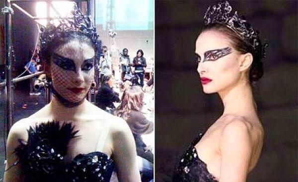 22. Natalie Portman ve İkiz Dublörü Sarah Lane (Black Swan)