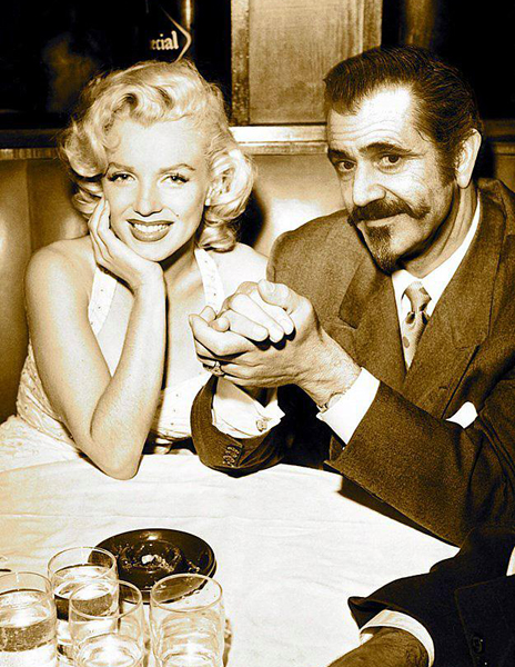 Marilyn Monroe ve Mel Gibson