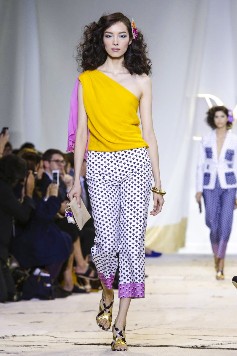 Diane von Furstenberg Fashion Show Ready to Wear Collection Spring Summer 2016 in New York