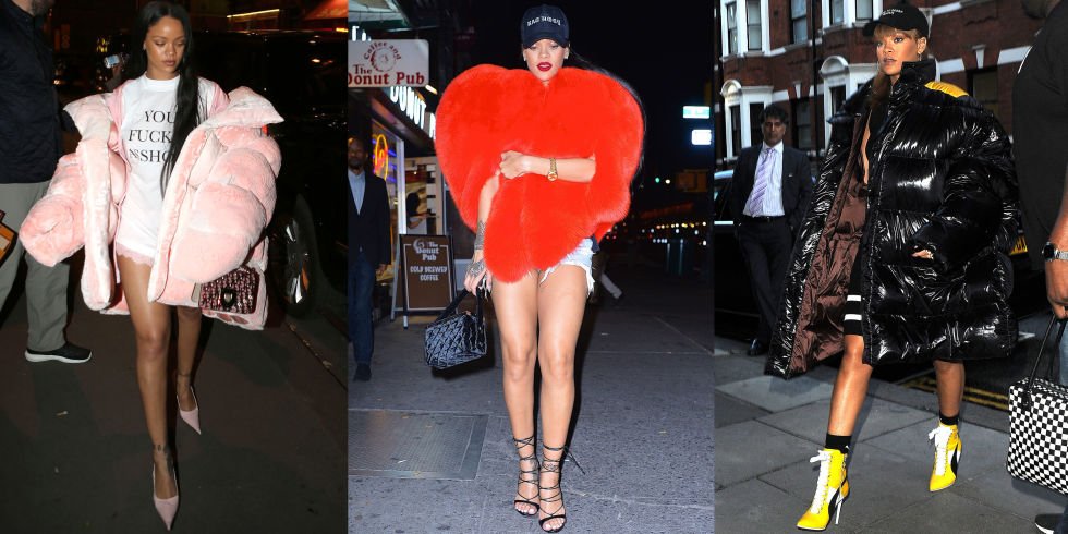 RIHANNA'DAN İLHAM ALABİLECEĞİNİZ 15 SICAK KIŞ STİLİ (2)