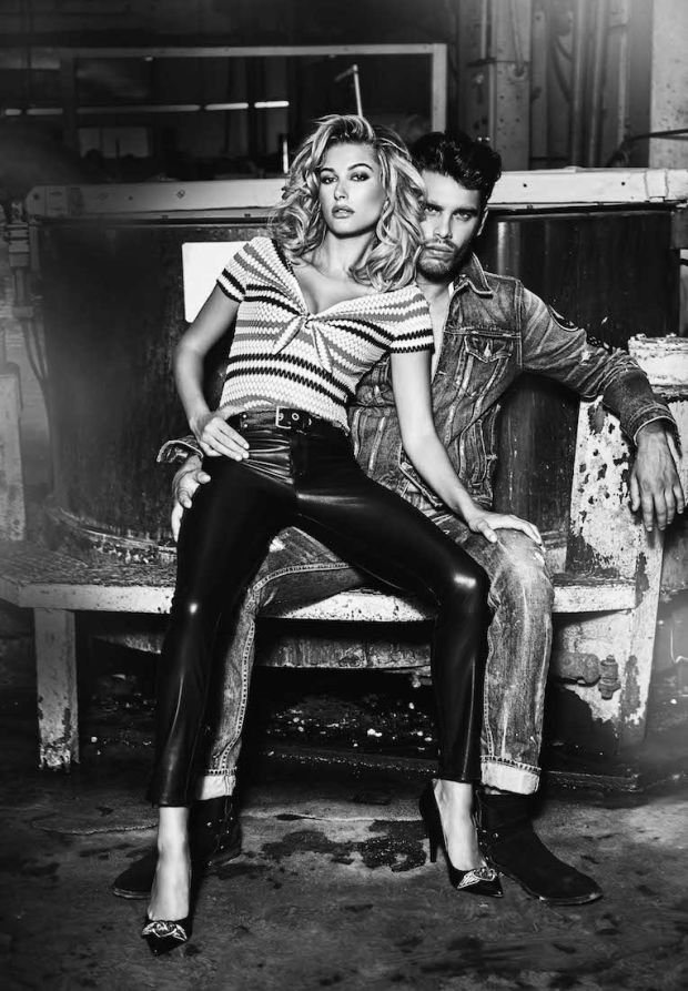 HAILEY BALDWIN'DEN GUESS'İN 35. YILINA ÖZEL POZLAR (2)