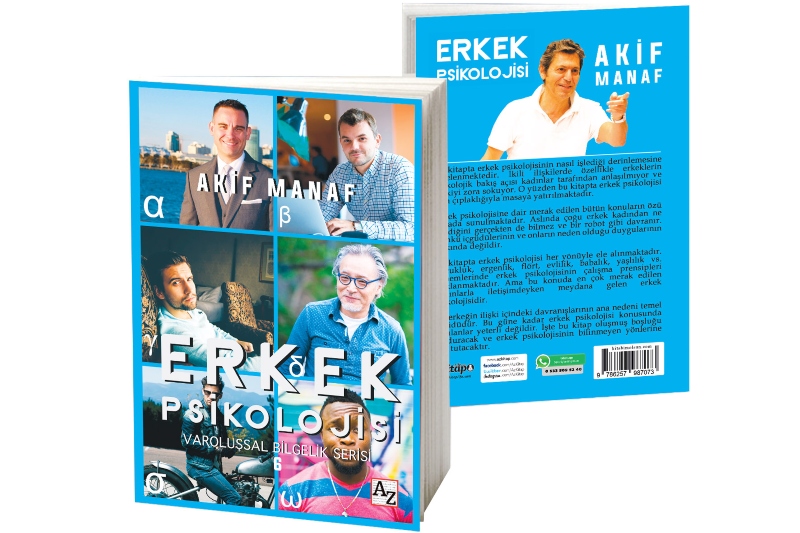 Akif Manaf’tan Yeni Kitap: Erkek Psikolojisi