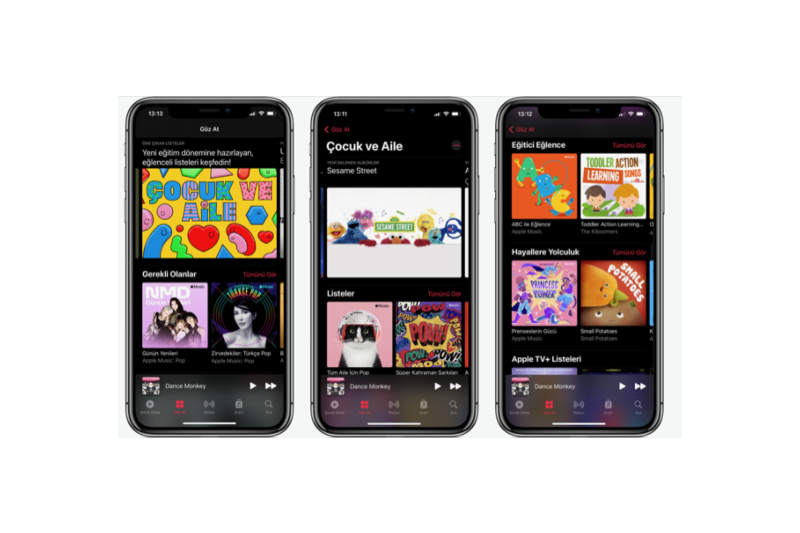 Çocuk ve Aile Sayfası Apple Music’te