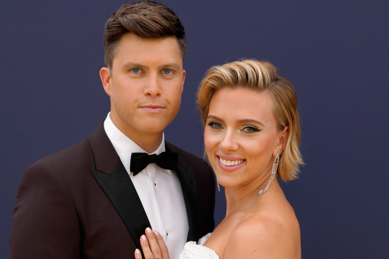 Scarlett Johansson ve Colin Jost Evlendi!