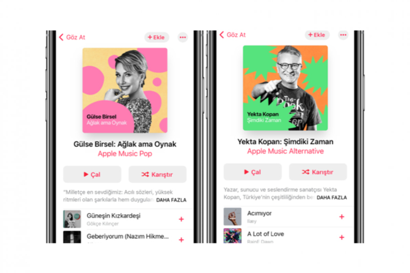 Apple Music Sevilen İsimlerin Oluşturduğu Listeleri Sunuyor