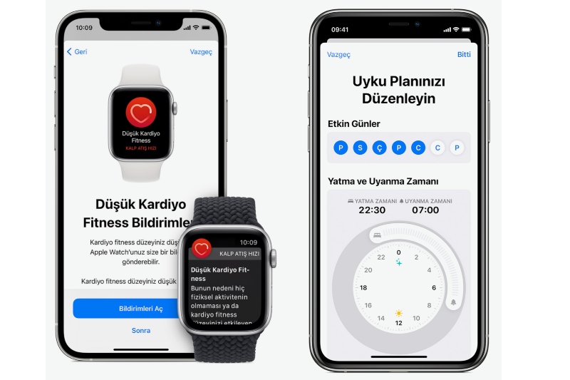 Apple Watch, iPhone ve iOS’in Desteklediği Sağlık Özellikleri