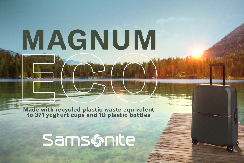 Daha Temiz Bir Gezegen İçin Samsonite Magnum Eco