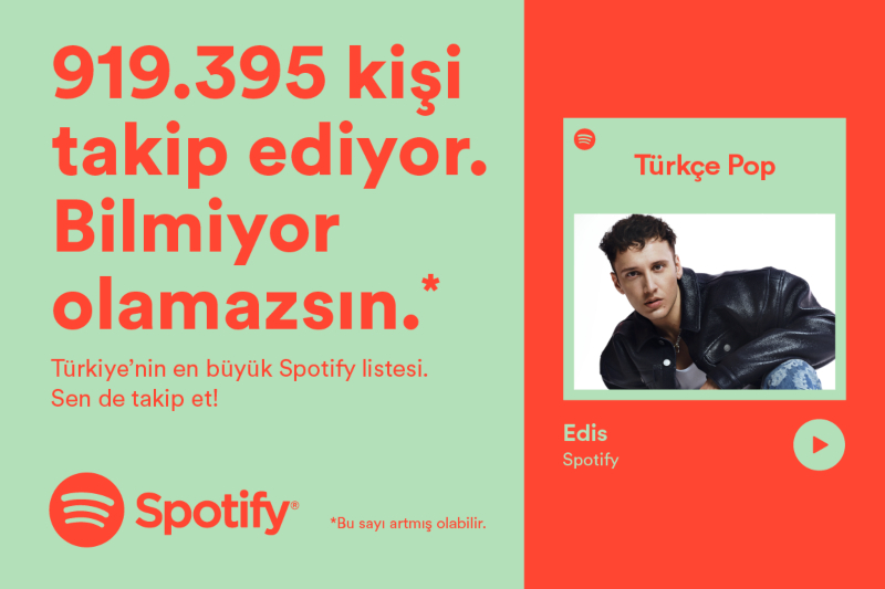 Sanatçıların Sırları Türkiye’nin En Büyük Spotify Listesi Türkçe Pop’ta!