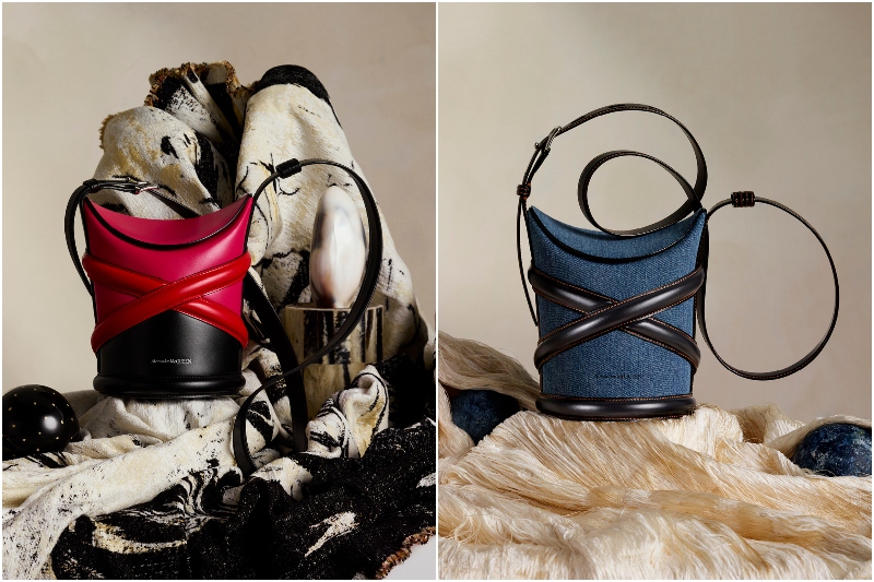 Alexander McQueen Curve Bag Yeni Renk Alternatifleri İle Göz Kamaştırıyor