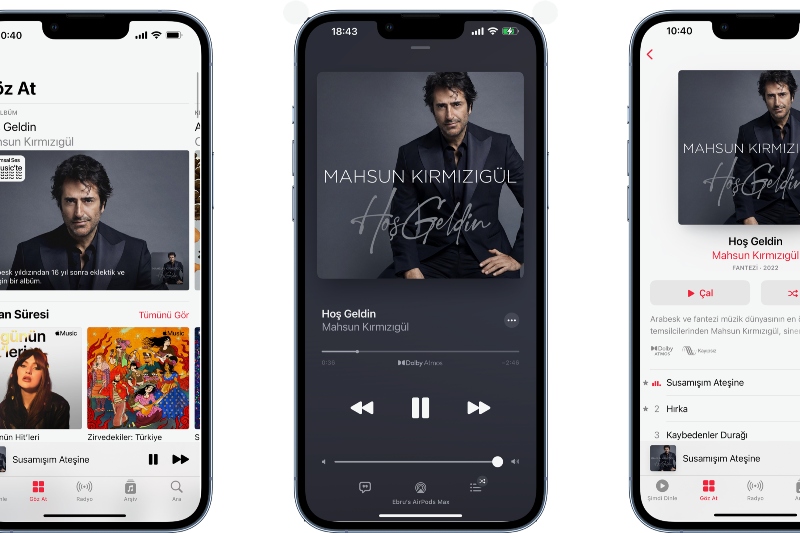 Mahsun Kırmızıgül’den “Hoş Geldin” Uzamsal Ses Deneyimiyle Sadece Apple Music’te