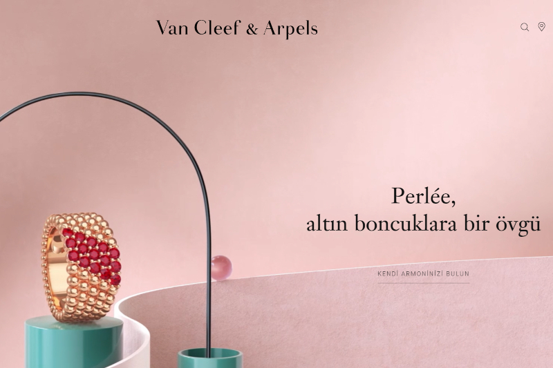 Van Cleef & Arpels’in Göz Kamaştıran Web Sitesi Yenilendi!