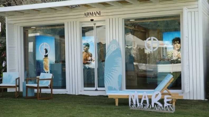 Armani Beauty, Türkiye’deki ilk pop-up mağazası Armani Mare’yi Bodrum’da açtı!