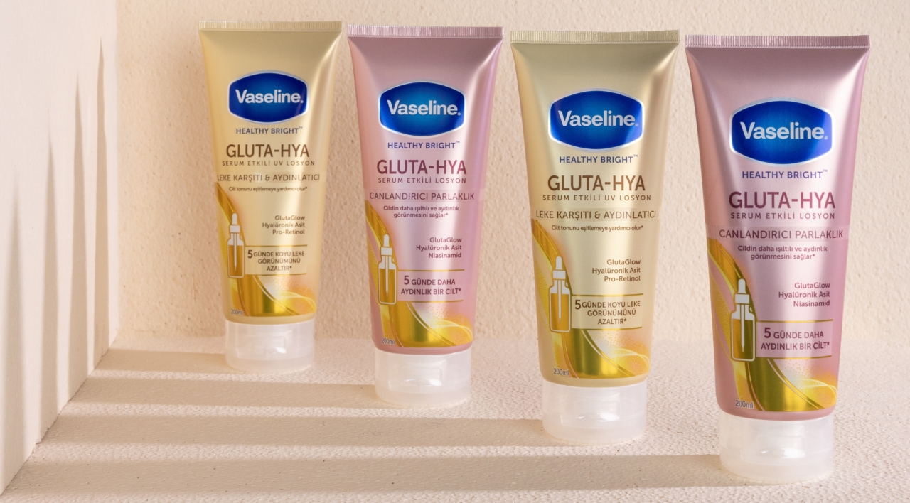 Vaseline®'den güzellik vizyonu: Gluta-Hya inovasyonu