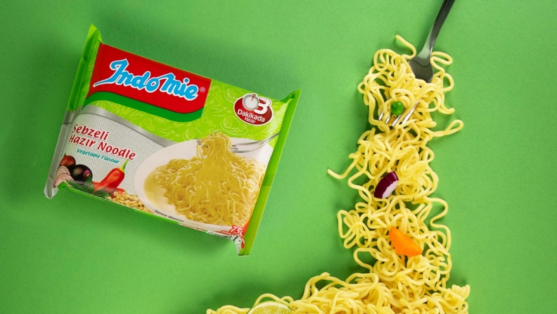 Türkiye’nin en çok tutulan noodle’ı Indomie, kategorisinde standartları belirliyor