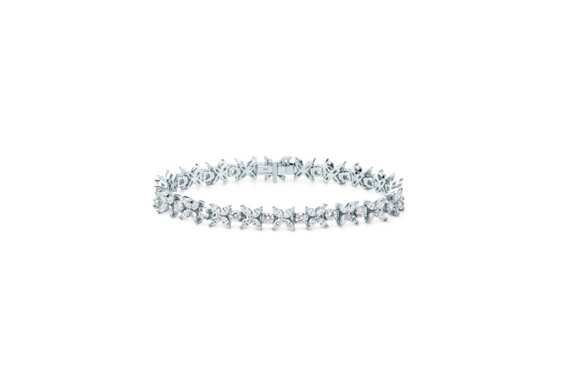 Tiffany Victoria: Cluster Tennis Bracelet